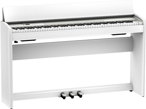 Roland f701 white pianoforte - roland,