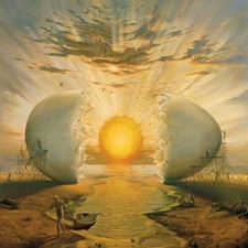 QUADRO STAMPA SU TELA CANVAS - salvador dalì - aurora - classico moderno