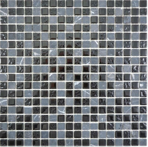 Mosaico pietra naturale - naturale, nero