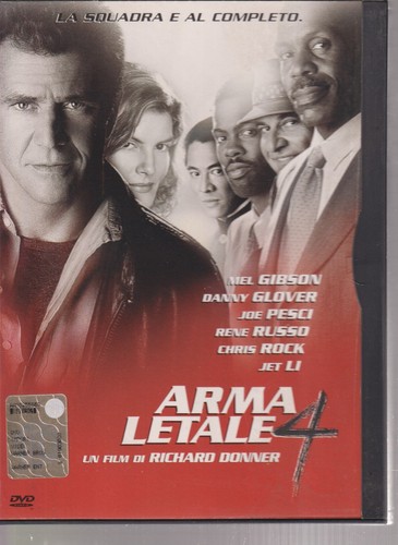 Arma letale dvd - arma, gibson