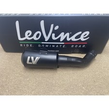 Endschalldämpfer LeoVince SLIP-ON SBK LV-10 FULL BLACK, Edelstahl für Kawasaki Z