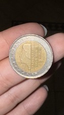 RARISSIMI 2 euro 2001 OLANDESE Beatrix koningin der Nederlanden