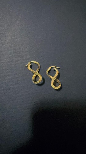 Orecchini infinito con greche - con,