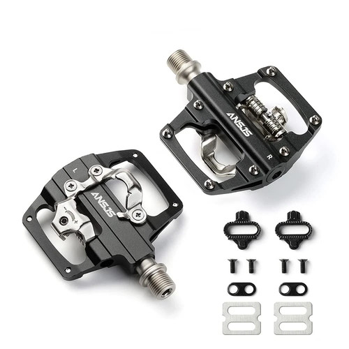 Pedali mtb doppia funzione spd - mtb,