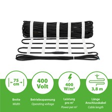 Freiflächenheizung Elettrico