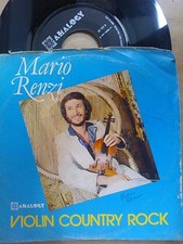 DISCO 45 GIRI MARIO RENZI - VIOLIN COUTRY ROCK - ANALOGY 1980 VG+/GD