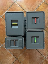 Pattumiera Differenziata da Cassetto, Plastica, Grigio, 51/53 x 46/49 x 28 cm