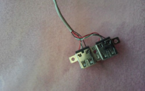 Scheda porta usb hp - scheda,