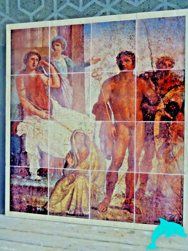 Quadro affresco marmo fatto - quadro,