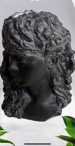 Scultura testa donna - scultura,