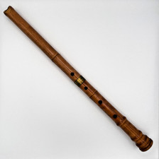Shakuhachi Flauto Verticale Giapponese 2.1shaku B 64cm Kinko Legno di Acero
