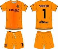 Completo NeroAzzurri Portiere