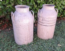 2  bidone latte alluminio GRAL