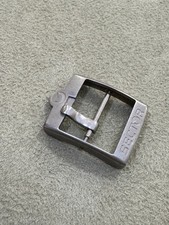 FIBBIA PER CINTURINO OROLOGIO "SECTOR" ACCIAIO ANSA 19 MM -USATO-