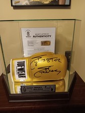 Guantone da boxe Sylvester Stallone Rocky Rambo Tulsa King firmato a mano tufo oro