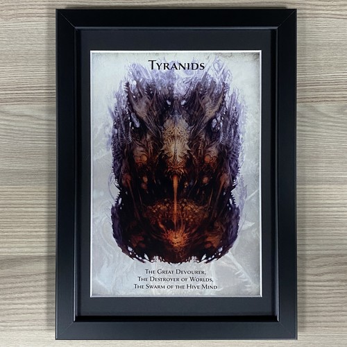 Tiranidi incorniciata arte - tiranidi,