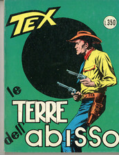 Tex da lire 350 N.47 Le terre dell'Abisso Edicola/Magazzino Ed.Araldo! ▓