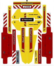 Lego 8109 Foglio adesivo di