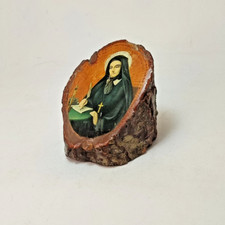 Icona Religiosa Legno Santa