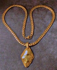 Vintage  plaqué or  collier