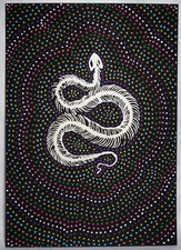 Dipinto originale NIDHOGG arte