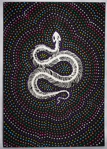 Dipinto originale nidhogg arte - nidhogg,