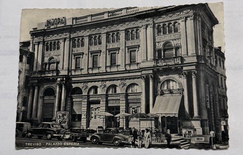 Cartolina treviso palazzo - treviso,