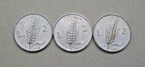 Lire spiga aratore 1948 - lire,