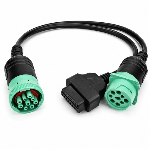 H19c auto 9pin - 9pin, 16pin