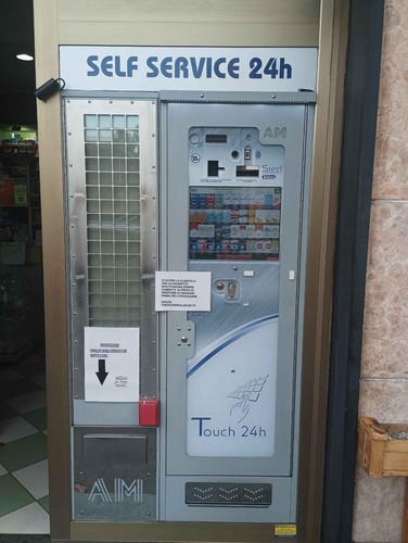 Distributore sigarette - distributore,