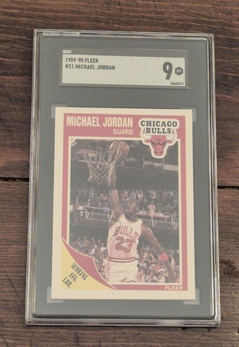Michael jordan 1989 fleer - michael, 1989-90