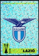 FIGURINA PANINI CALCIO COPPE 1996-1997 - LAZIO: SCUDETTO - NUOVA - N. 112