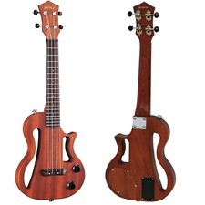 Ukulele elettrico MAHALO EUK-200 formato concerto corpo solido con preamplificatore jack cuffie