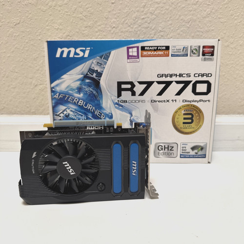 Amd msi r7770 - msi, r7770-pmd1gd5
