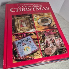 4 libri punto croce, 3 Natale