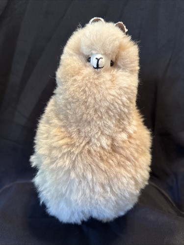 Peluche alpaca con vera - peluche,