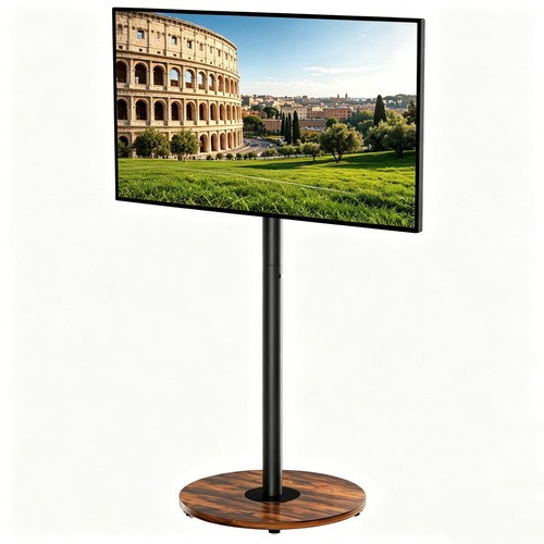 Supporto con ruote nascoste - tv,