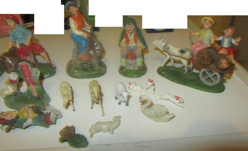 Presepe lotto pastori - presepe,