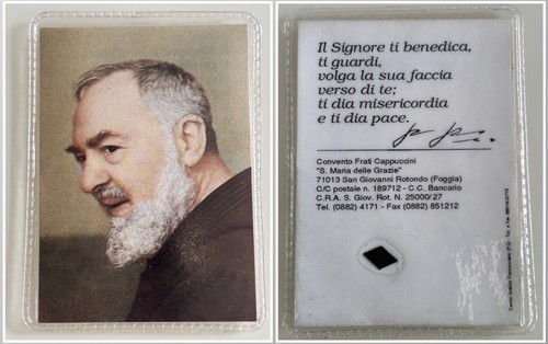Reliquia padre pio - reliquia,