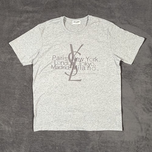 Shirt ysl gray maglietta - t-shirt, (maglietta