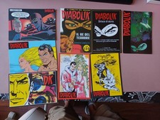 LOTTO 8 CARTOLINE DIABOLIK
