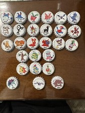 Pokémon 27 tappi a corona Yoga Valfrutta (Lugia, Suicune e Gengar rarissimi)