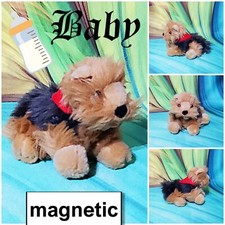 Build A Bear BABY Yorkshire Terrier Yorkie Mini Puppy Dog Plush Stuffed Friends