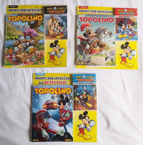 Topolino 3526 3527 - 3528, con