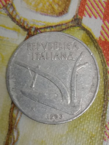 Lire italia 1953 - 10,