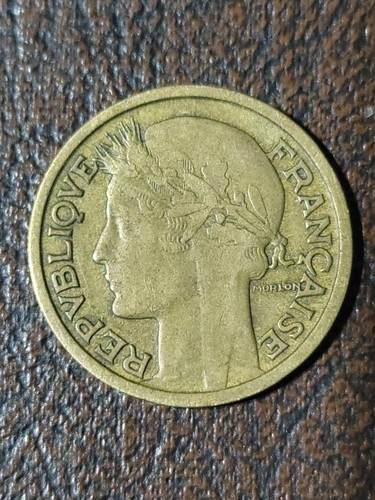 1934 moneta vintage francia - vintage,