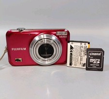 Fotocamera digitale Fujifilm FinePix JX530 14,0 megapixel rossa testata rosa fotocamera digitale 