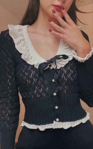 Zara cardigan sweater vintage