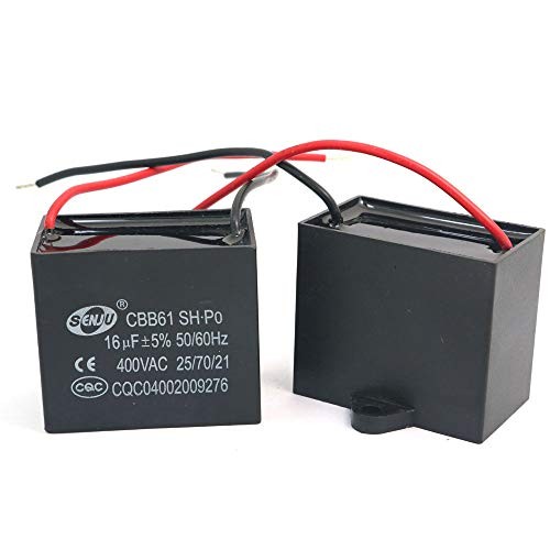 Dollatek 2pcs cbb61 16uf - 16uf, 450v