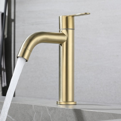Rubinetto lavabo chic oro